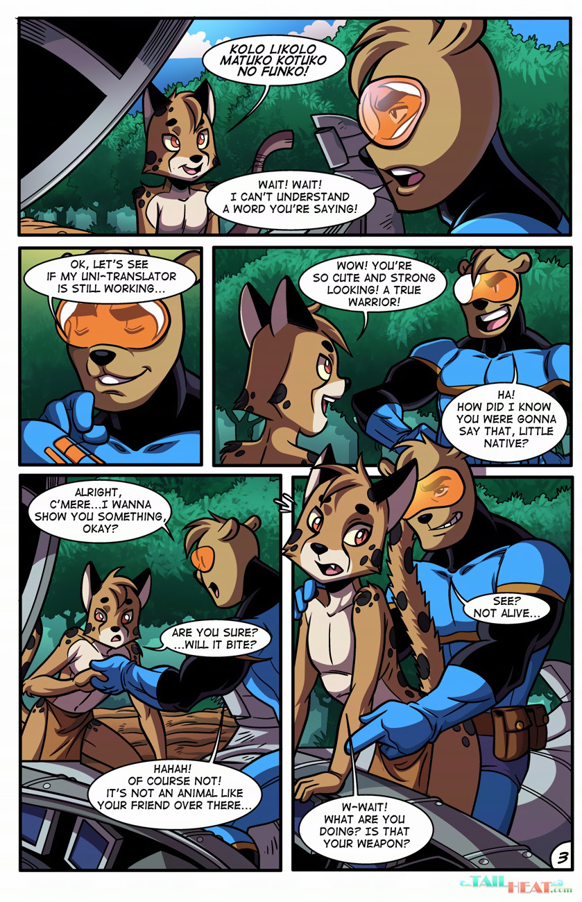 Space Man -vs- Savage Boy page 4 full
