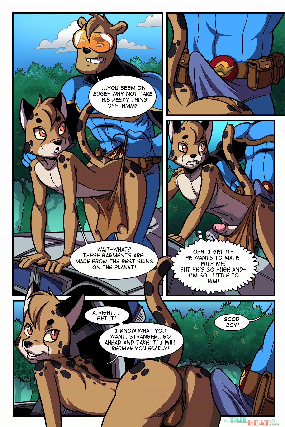 Space Man -vs- Savage Boy page 5 full