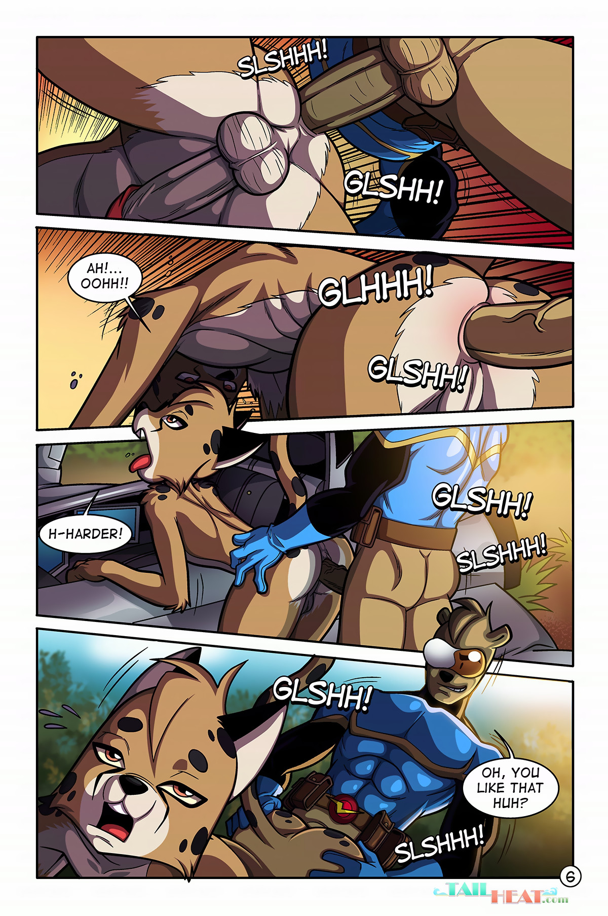 Space Man -vs- Savage Boy page 7 full