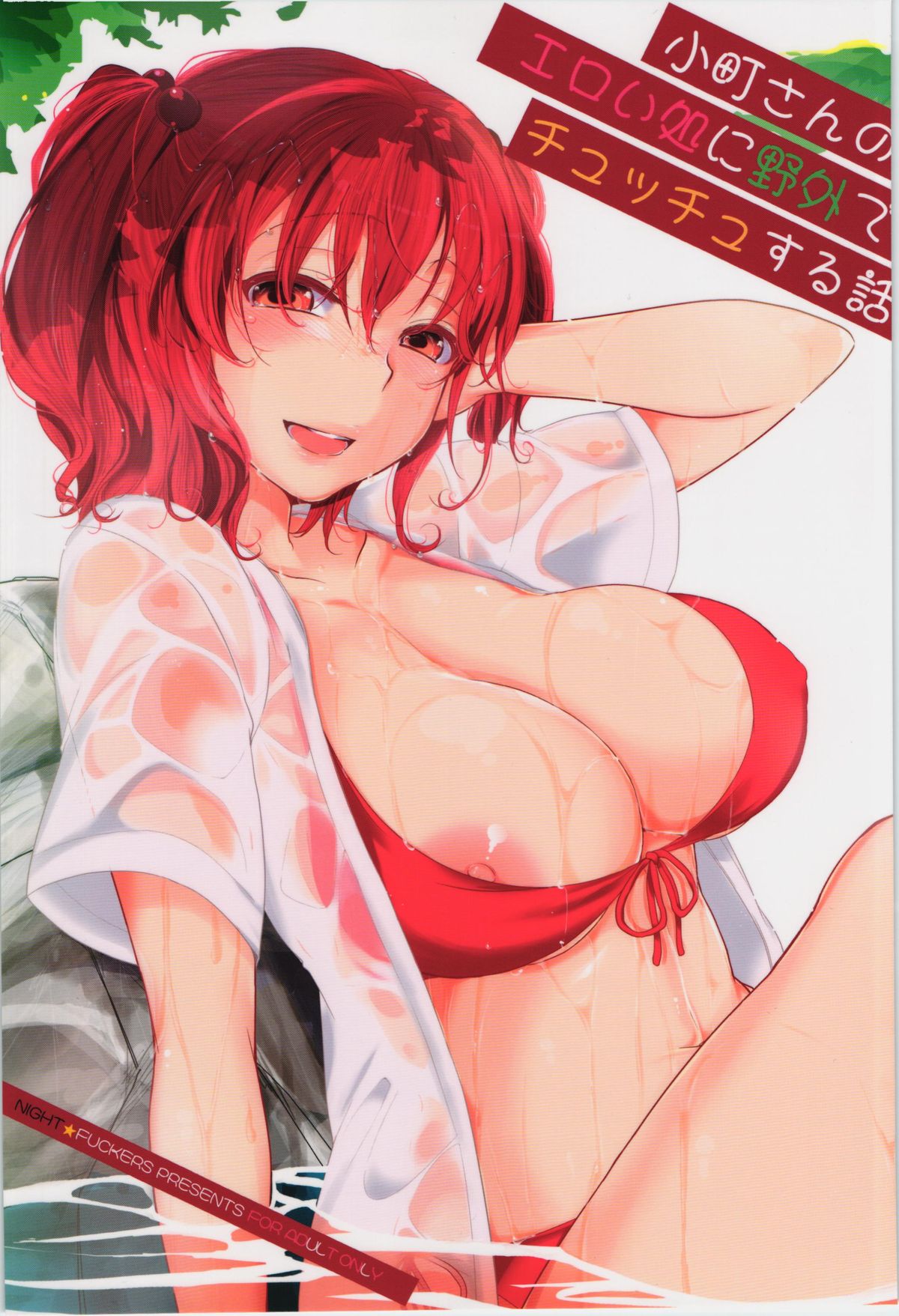 Komachi-san no Eroi Tokoro ni Yagai de Chucchu Suru Hanashi page 1 full