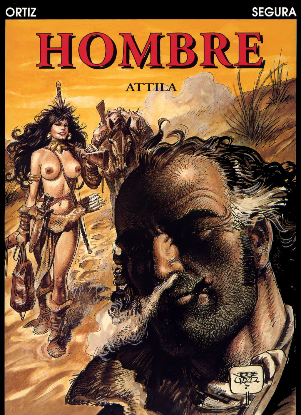 Hombre - Volume #03: Attila page 1 full