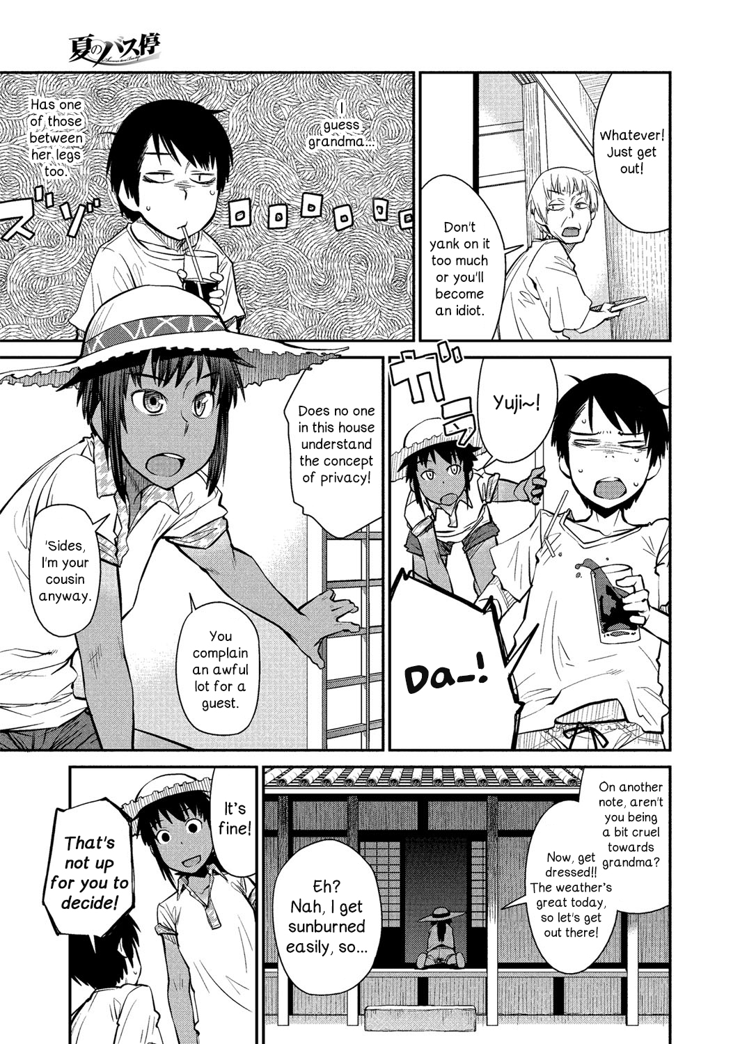 Natsu no Bus-tei | Summertime Bus Stop page 3 full