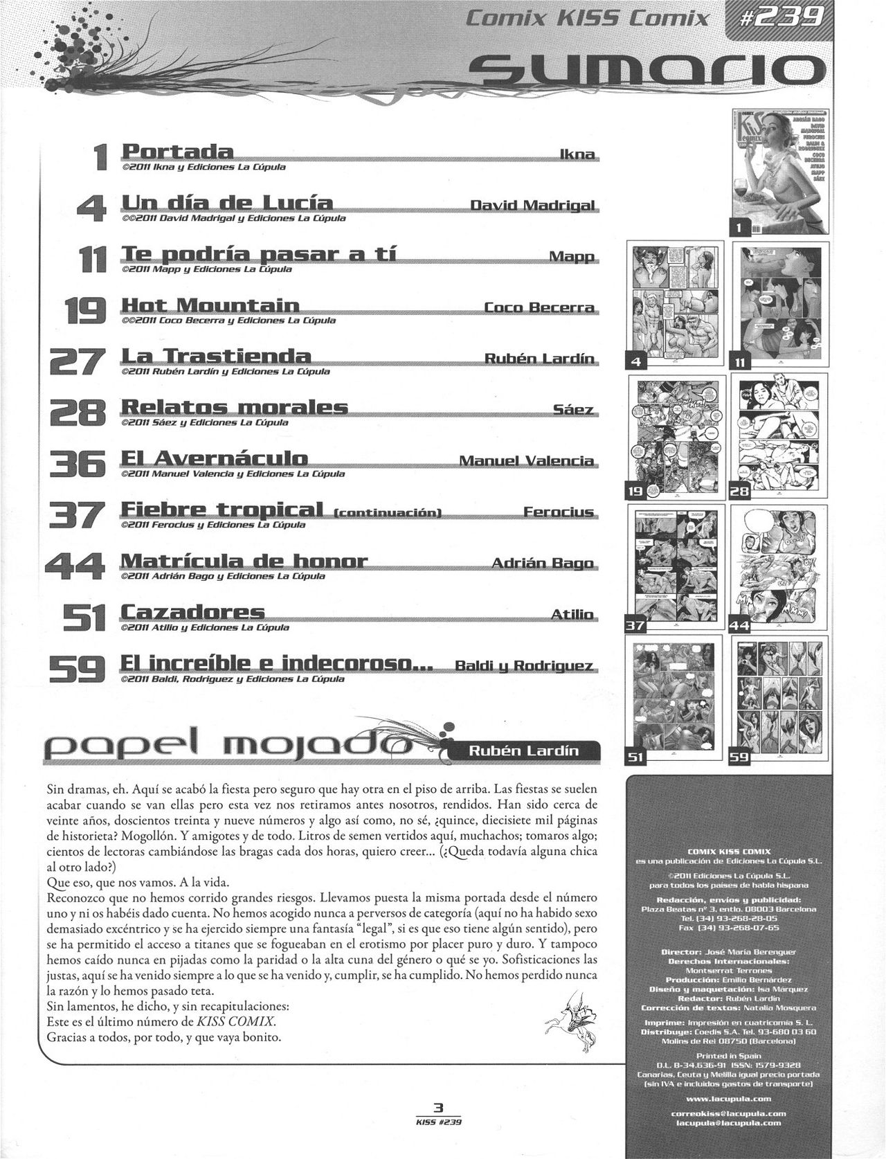 Kiss Comix 239 page 3 full
