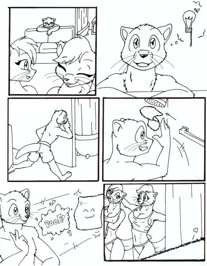 Ottor Transform Comic page 1 full