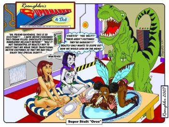 raven and starfire vore cover