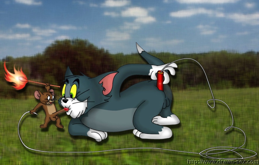 DRAWN SEX  TOM &amp; JERRY page 8 full