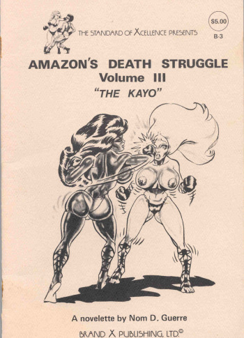 Amazon's Death Struggle Volume 3 cover