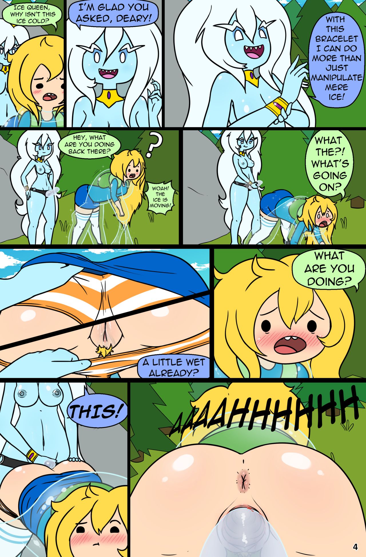 MisAdventure Time Spring Special - The Cat, the Queen, and the Forest page 6 full