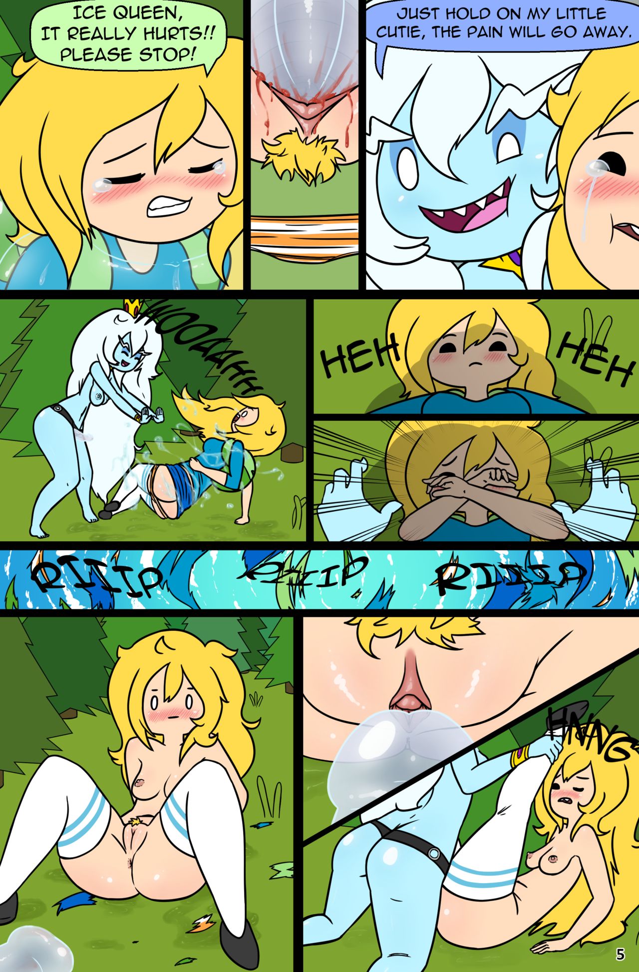 MisAdventure Time Spring Special - The Cat, the Queen, and the Forest page 7 full