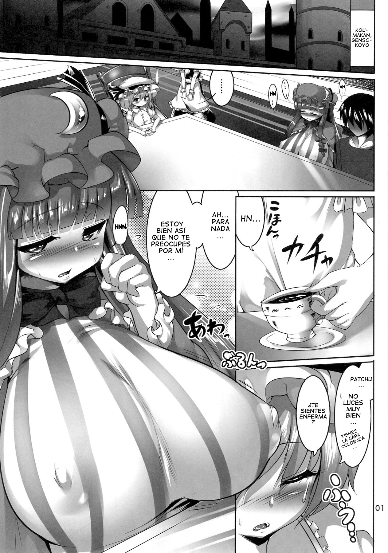 Patchouli wo Munimuni Suru Hon page 3 full