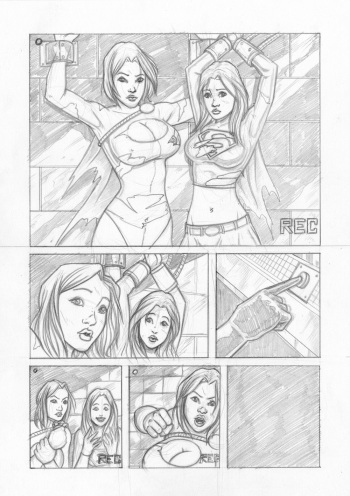 Powergirl Supergirl cover