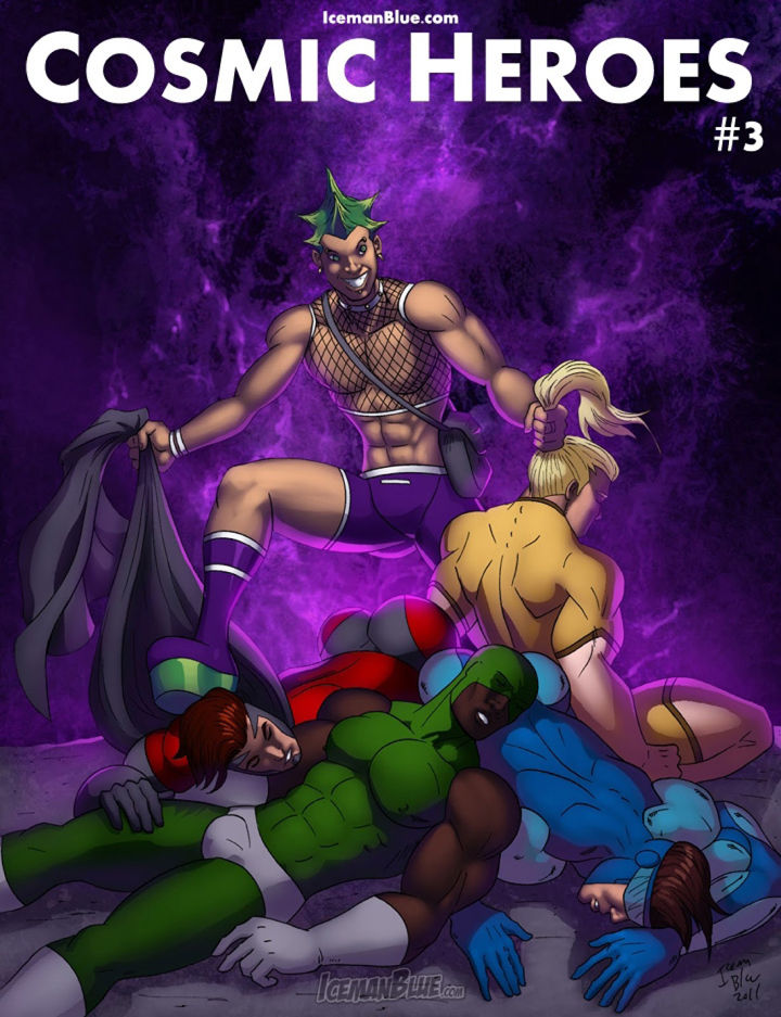 Cosmic Heroes #3 page 1 full