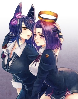Tenryuu x Tatsuta tag@Pixiv