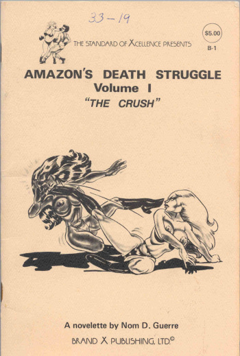 Amazon's Death Struggle Volume 1 cover