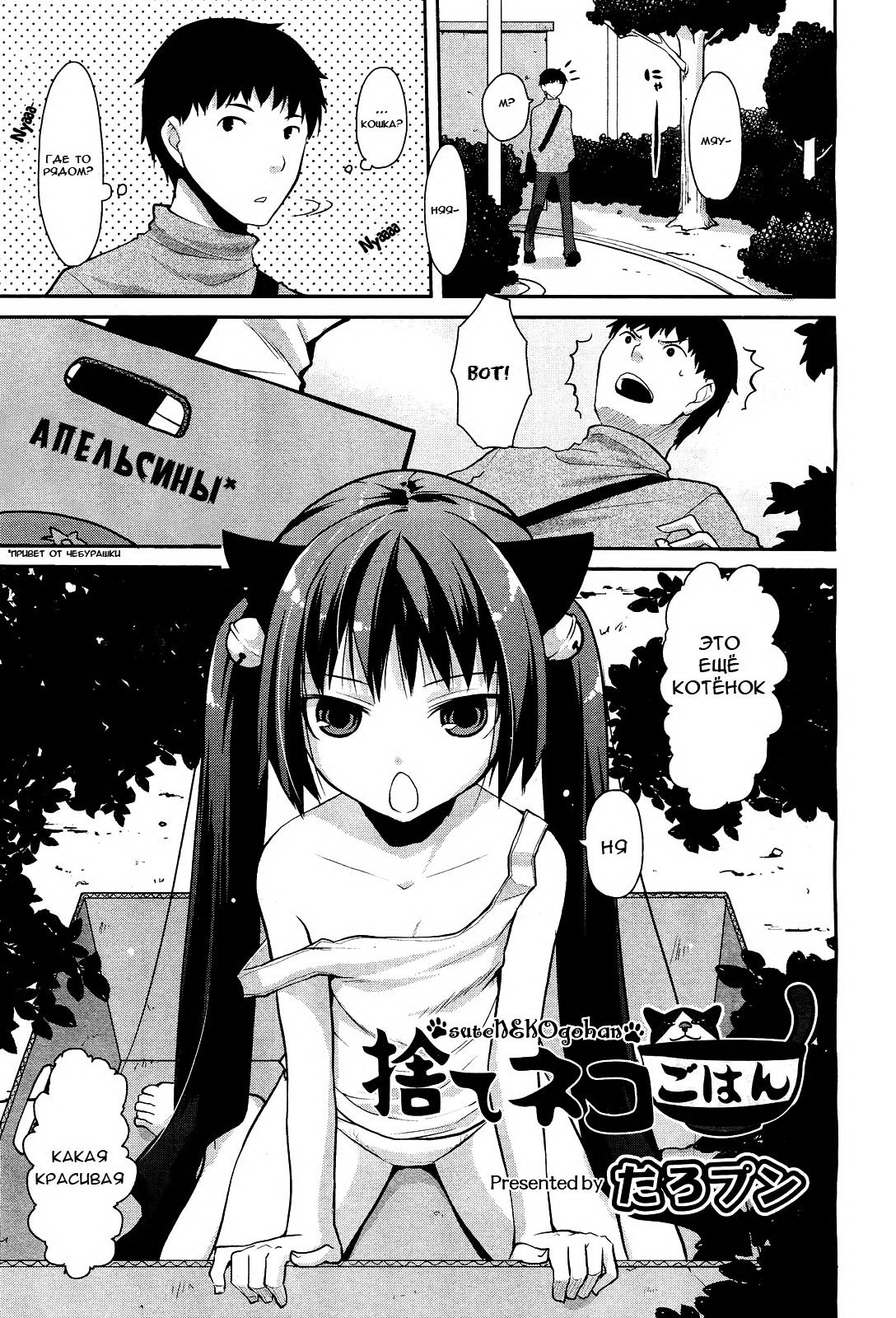 Sute Neko Gohan page 1 full