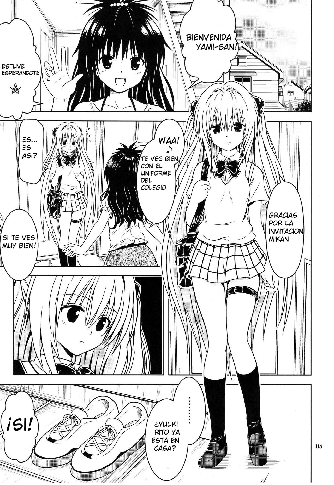 Anoko-tachi ga Taihen na Koto ni Nattemasu 3 page 5 full
