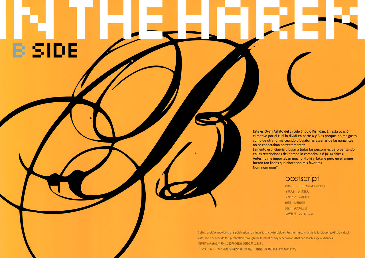 IN THE HAREM B SIDE page 2 full