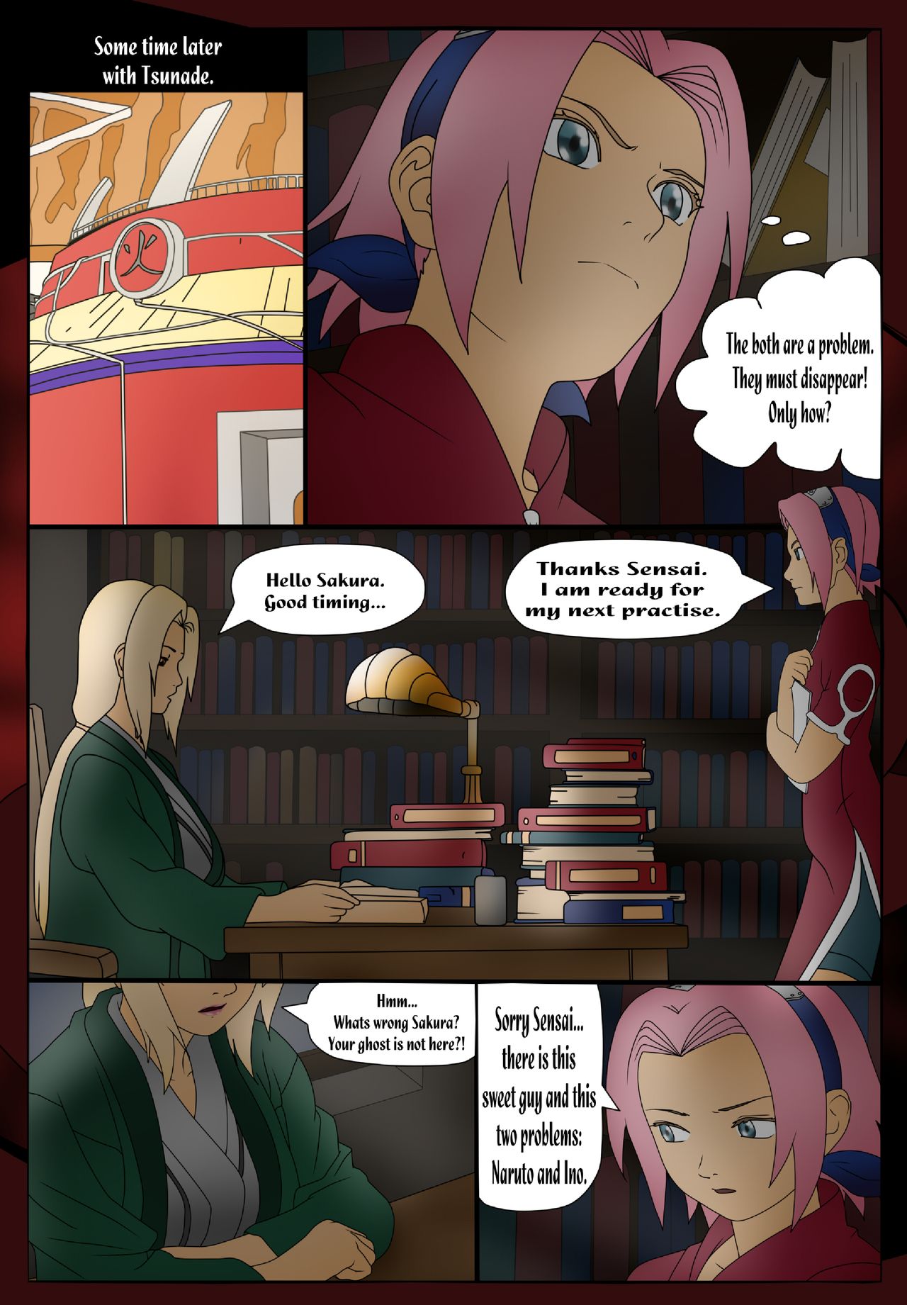 Giantess Sakura page 7 full
