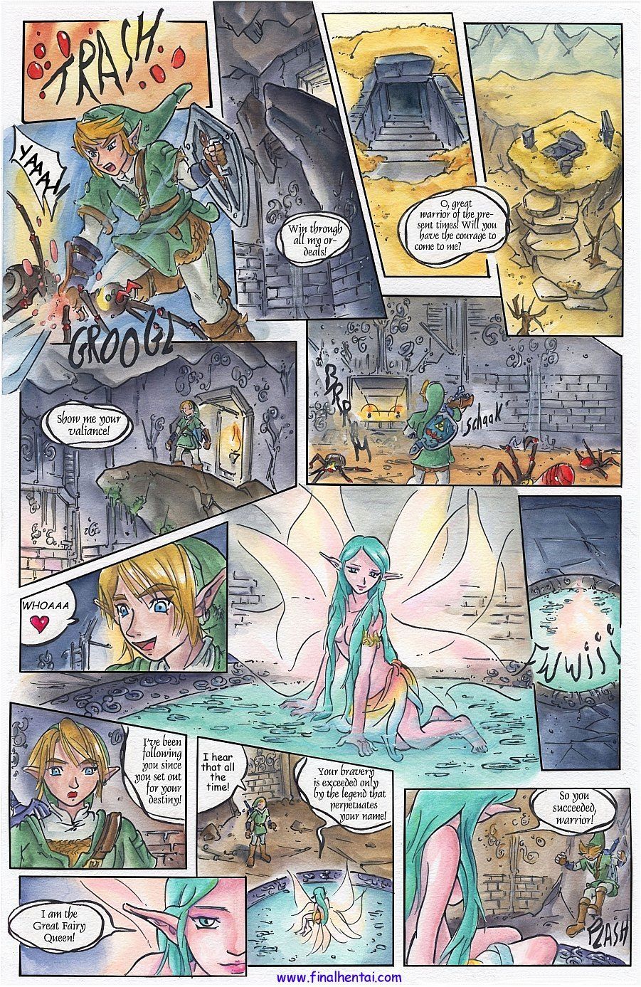 Legend of Zelda: Twin Destinies Part 2 *Complete version, no missing pages* page 2 full