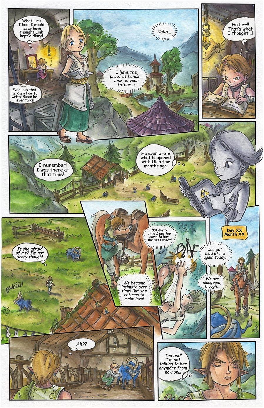 Legend of Zelda: Twin Destinies Part 2 *Complete version, no missing pages* page 8 full