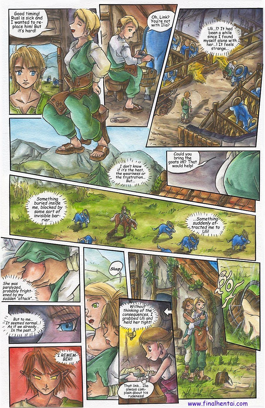 Legend of Zelda: Twin Destinies Part 2 *Complete version, no missing pages* page 9 full