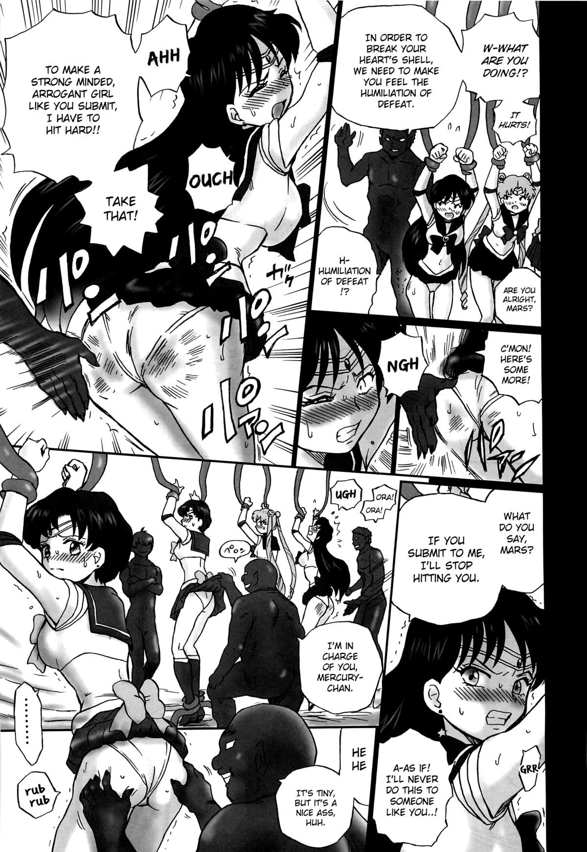 Tail-Man Sailormoon 3Girls Book page 6 full