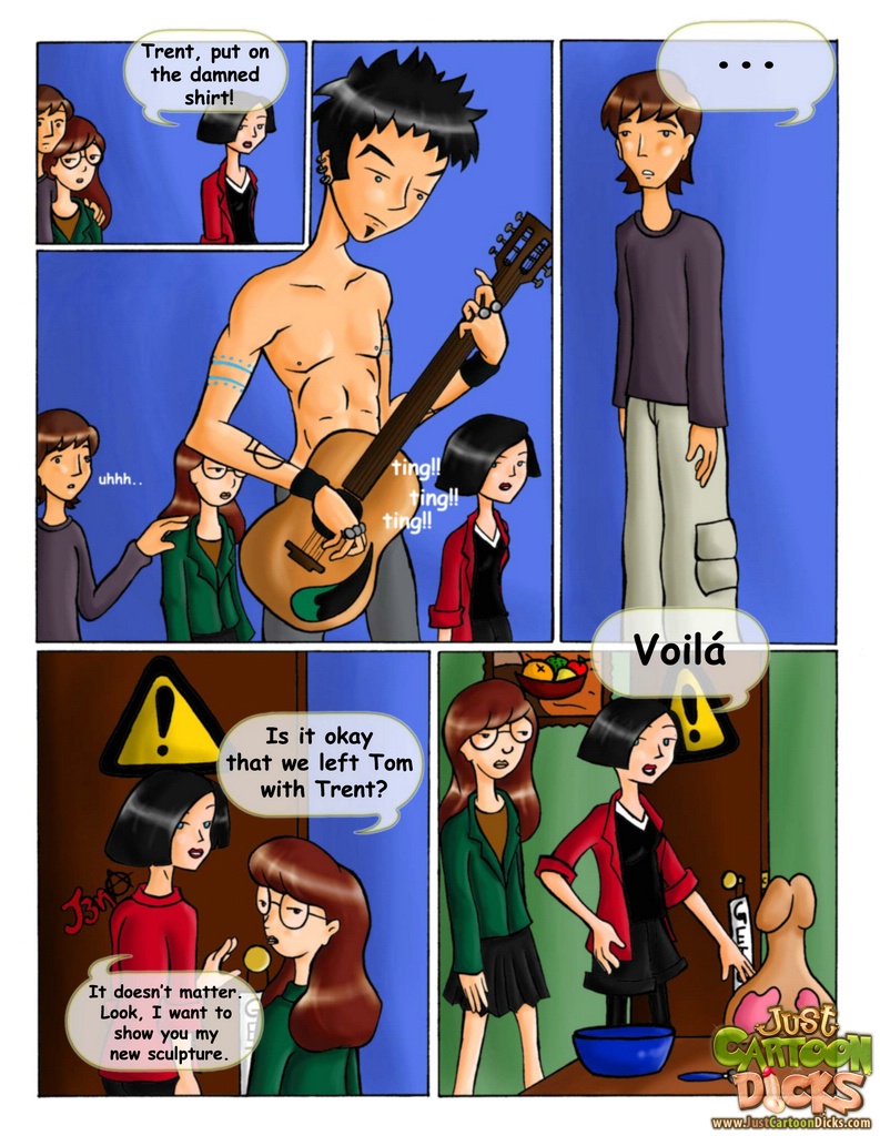 Daria Yaoi comic page 2 full