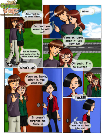 Daria Yaoi comic cover