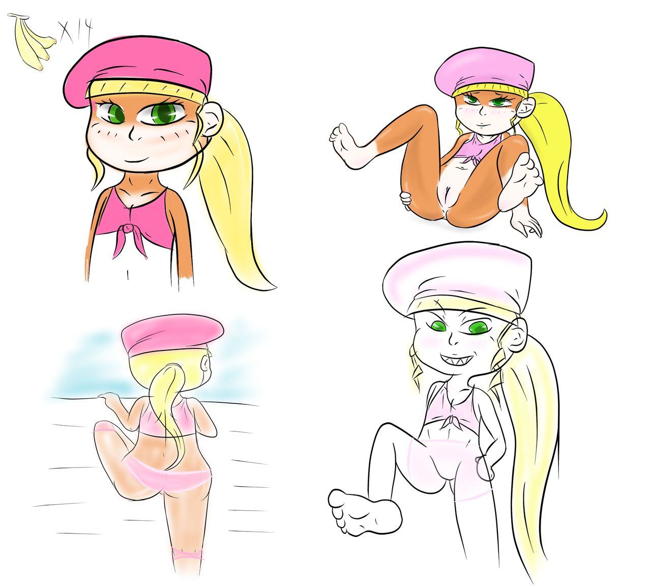 Donkey Kong Country Girls page 1 full