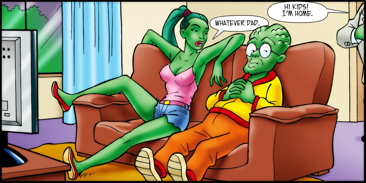 Martian Family - Grounded page 1 full