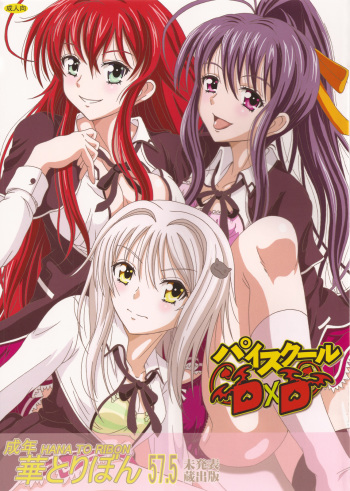 Seinen hana to ribon 57. 5 Paisukūru DxD cover