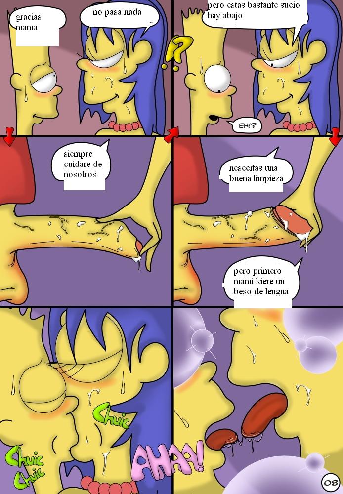 Simpson Mi muchachote especial, simpson, spanish, español page 9 full
