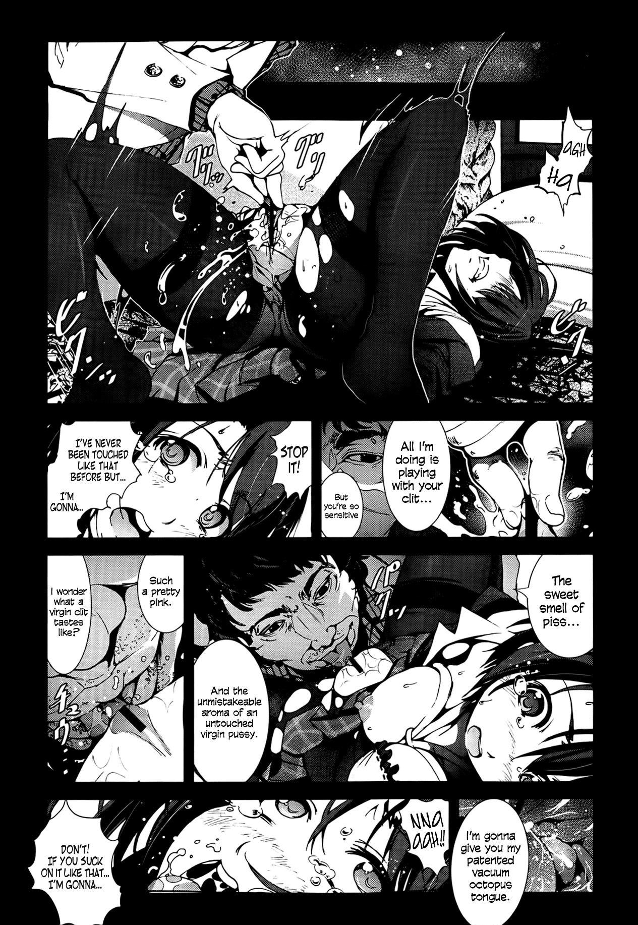 A Virgin's Netorare Rape and Despair... ~To Tokyo Edition~   =LWB= page 8 full