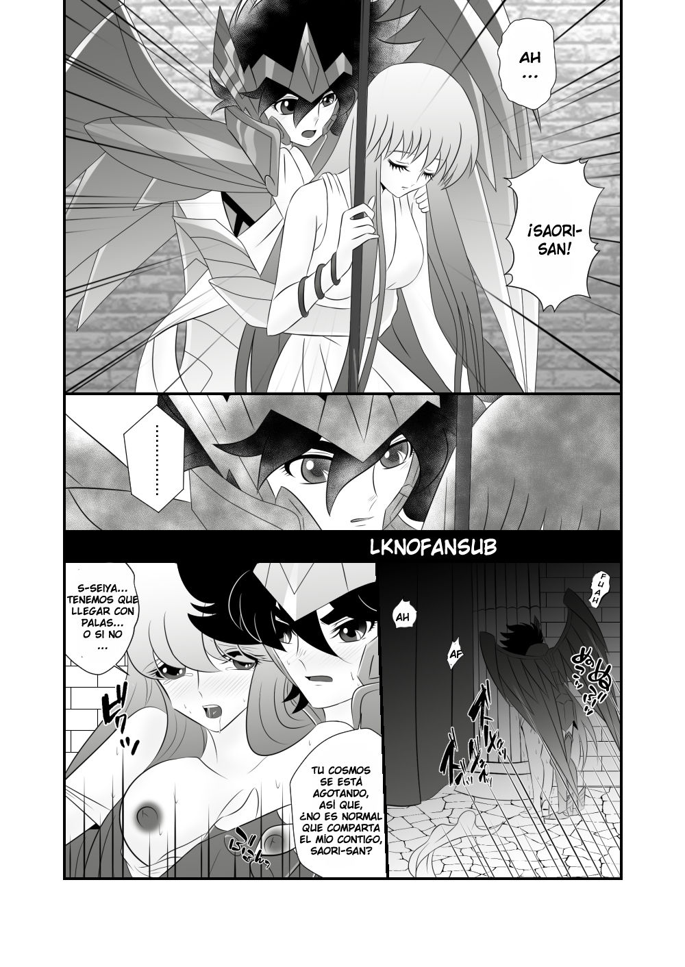 Seiya x Saori - Ω78話のあの思い  LKNOFansub page 1 full