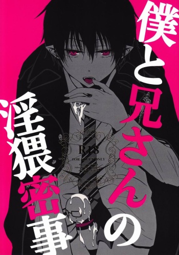 Boku to Nii-san no Inwai Mitsuji cover