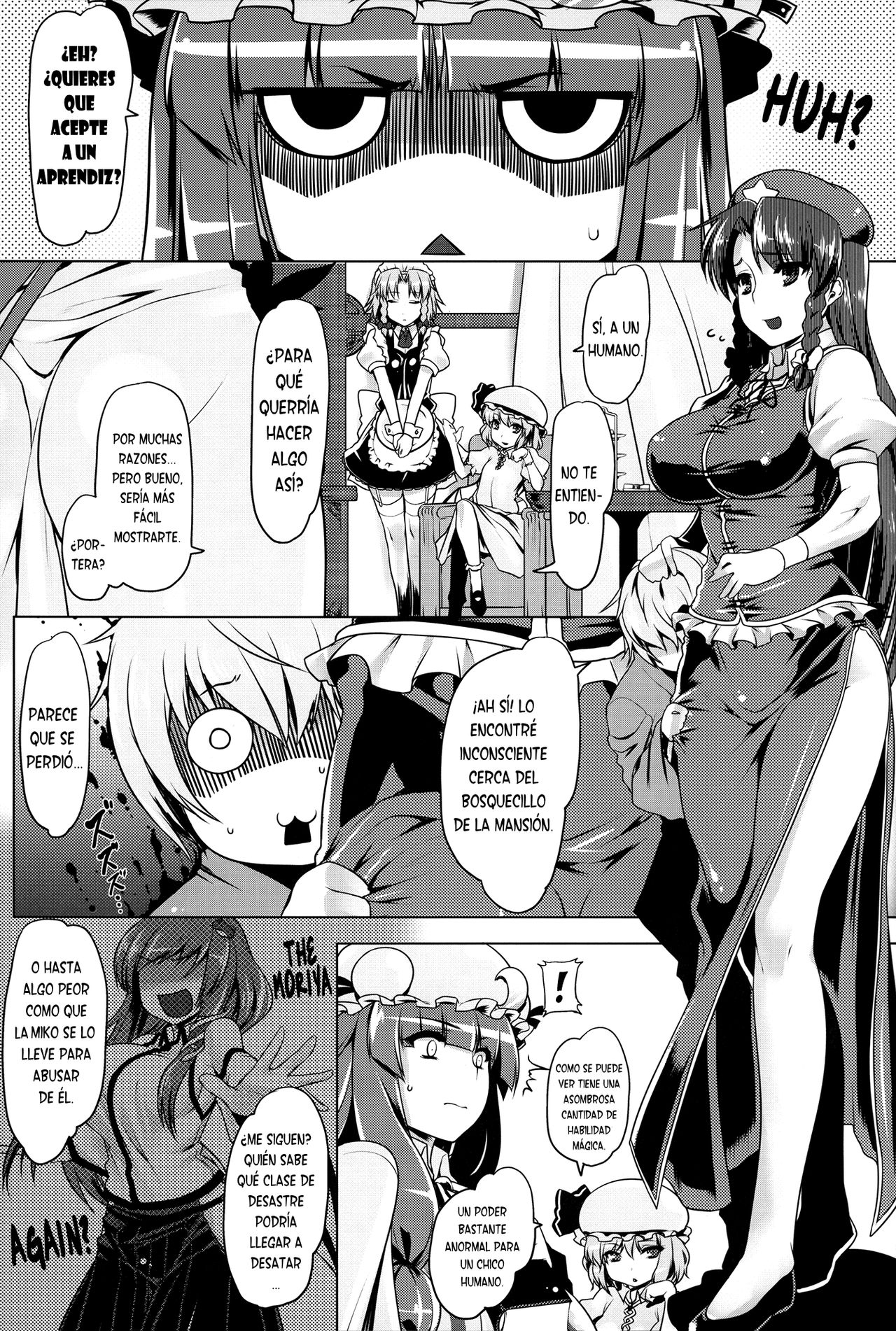 Koumon de Oshiete Patchouli | Patchouli, Enséñame con tu Trasero page 2 full