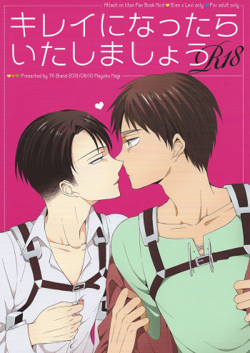 Kirei ni Nattara Itashimashou cover