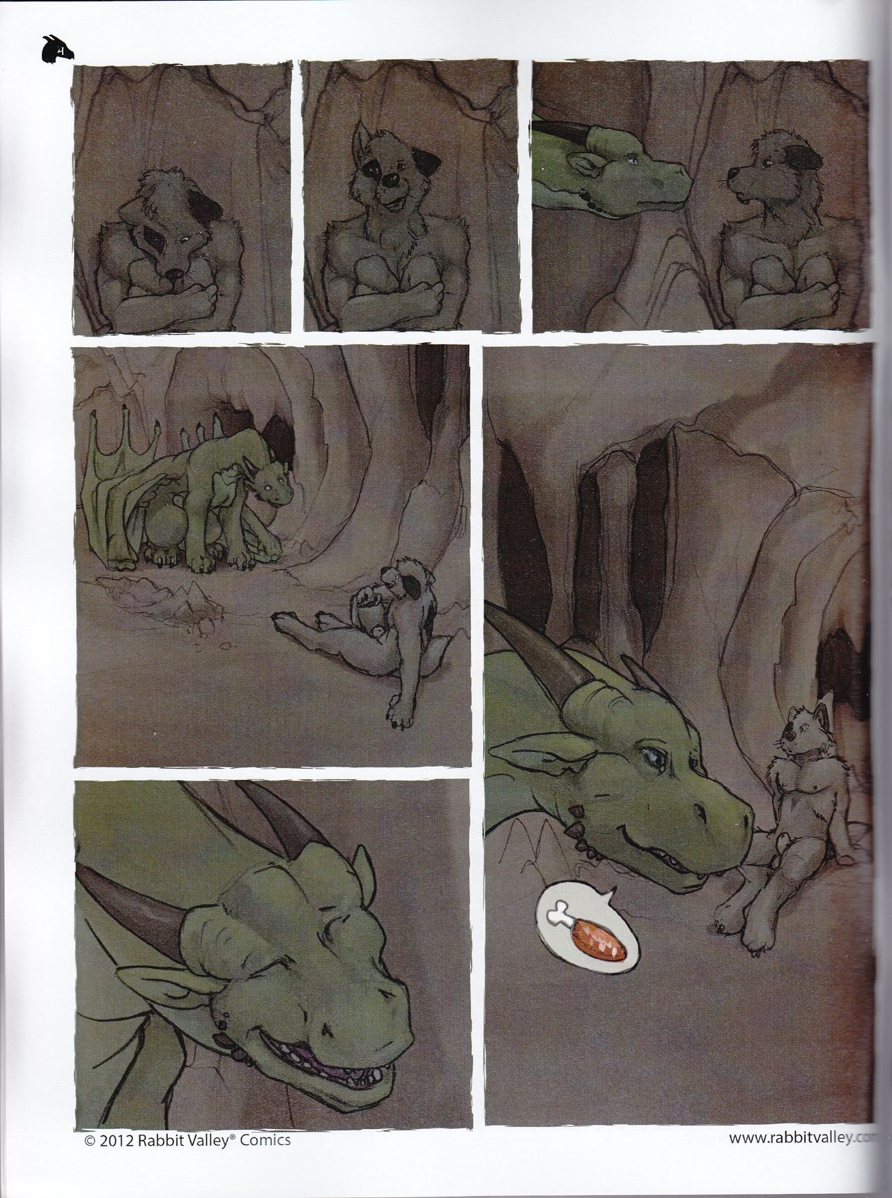 Dragon's Hoard volume 3 page 6 full