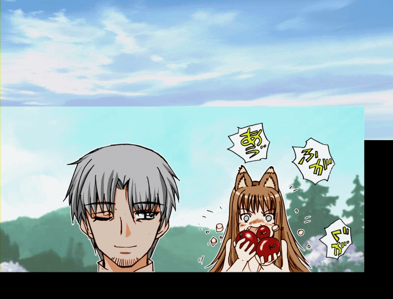 Doujin-Effects “Raijinkai” - Wolf Road Kai Gyoushou Nin to Mesuookami no Hatsujou page 5 full