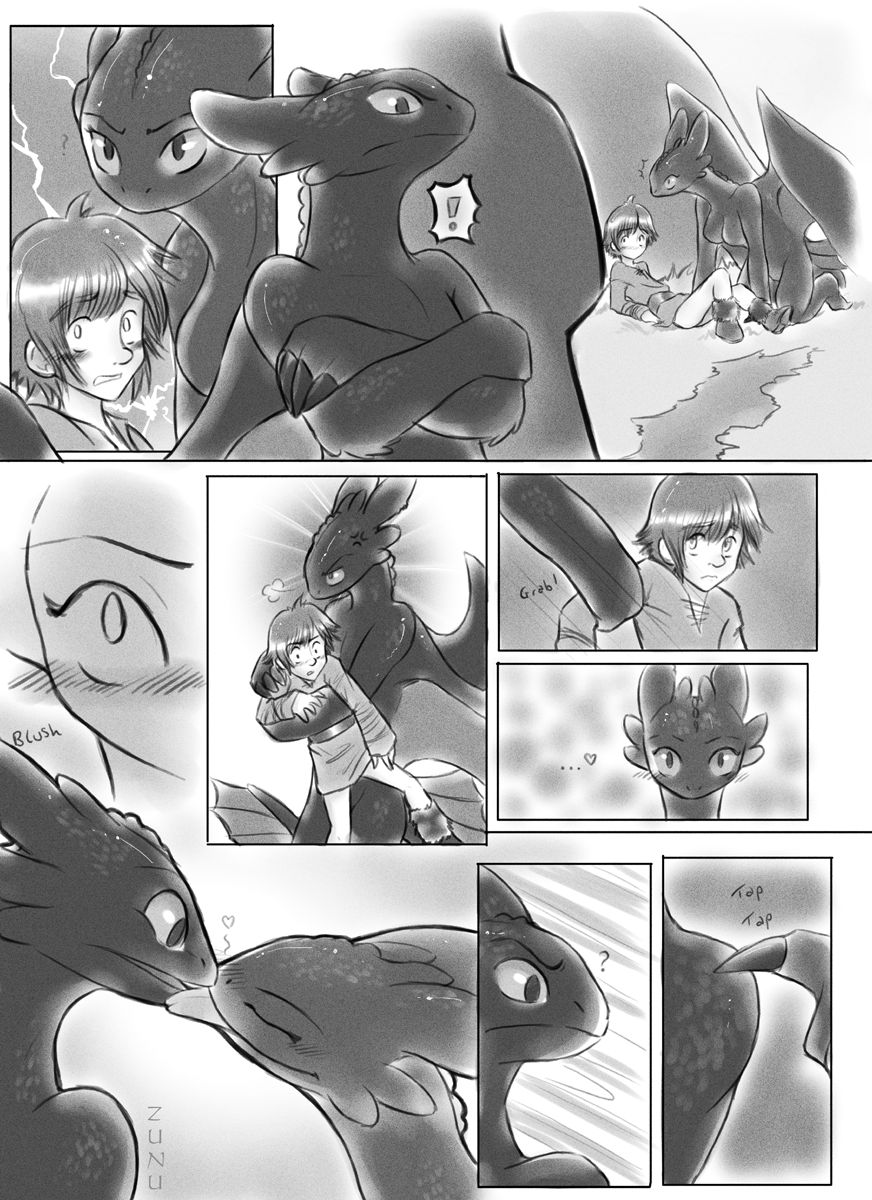 Hiccup and the Night Fury page 3 full