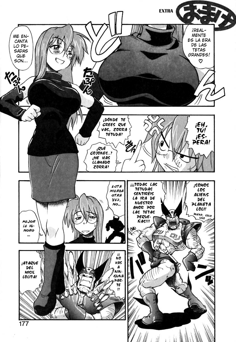Kyoushuu! Oppai Seijin | Ataque frontal de los Oppai Aliens page 9 full