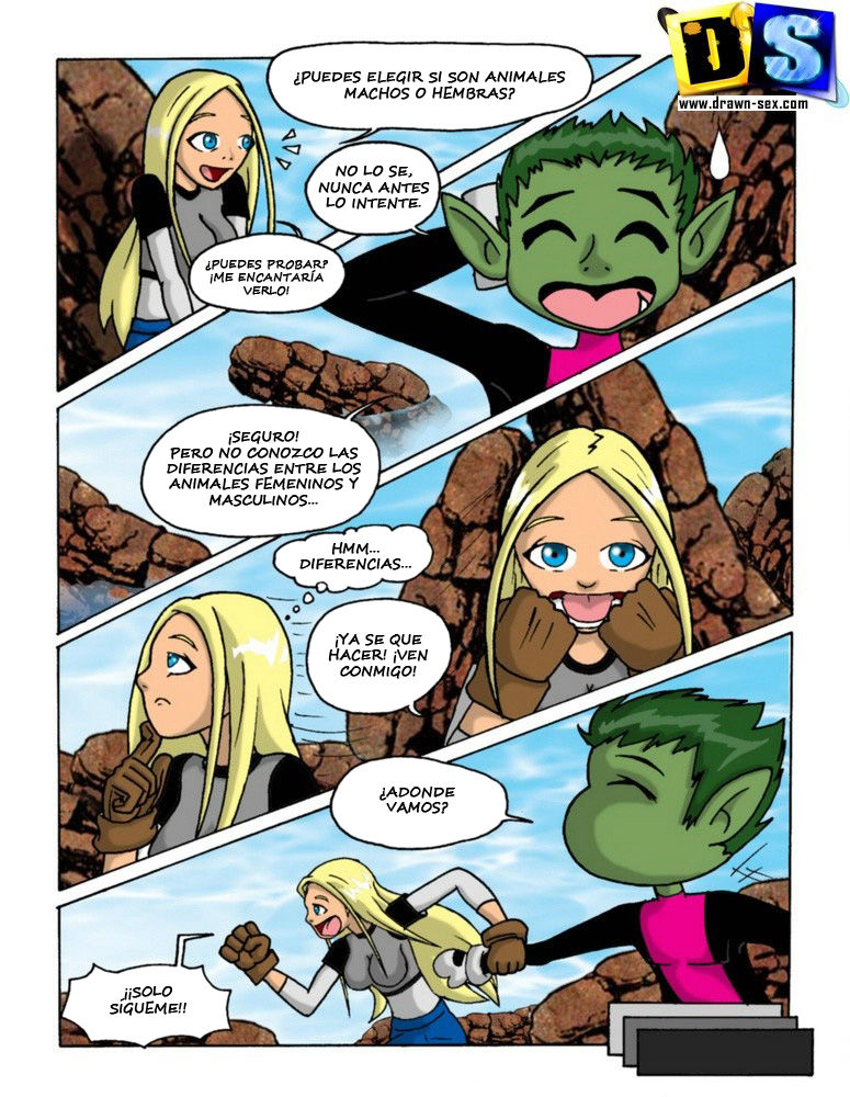 Teen Titans Comix page 3 full