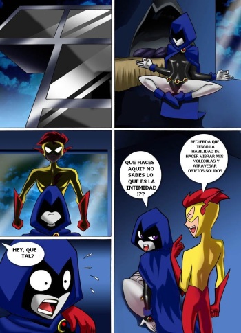 Raven X Kid Flash cover