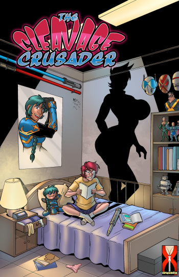 The Cleavage Crusader Issue 1 cover