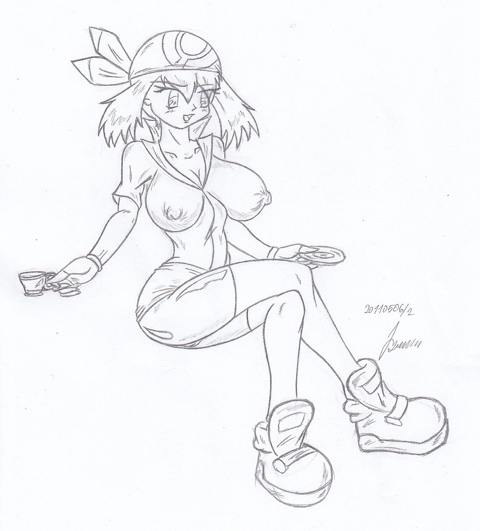 My miny May / Haruka - pokemon advanced sketches work 7 page 5 full