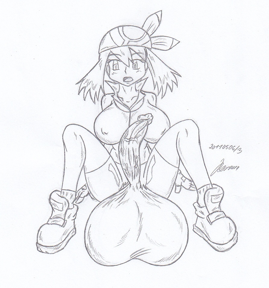 My miny May / Haruka - pokemon advanced sketches work 7 page 6 full