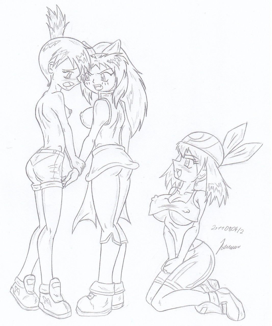 My miny May / Haruka - pokemon advanced sketches work 7 page 8 full