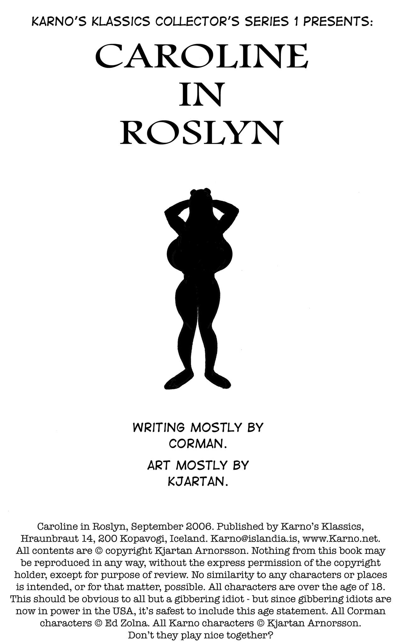 Caroline in Roslyn page 1 full