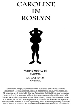 Caroline in Roslyn
