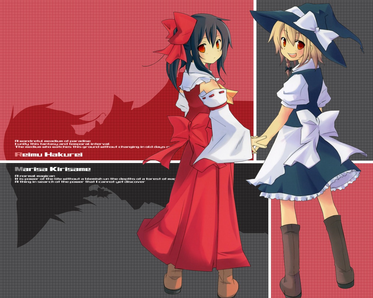 Reimu &amp; Marisa Wallpaper Collection page 6 full